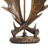Moose Run Brown Table Lamp by Crestview at Eve Furniture