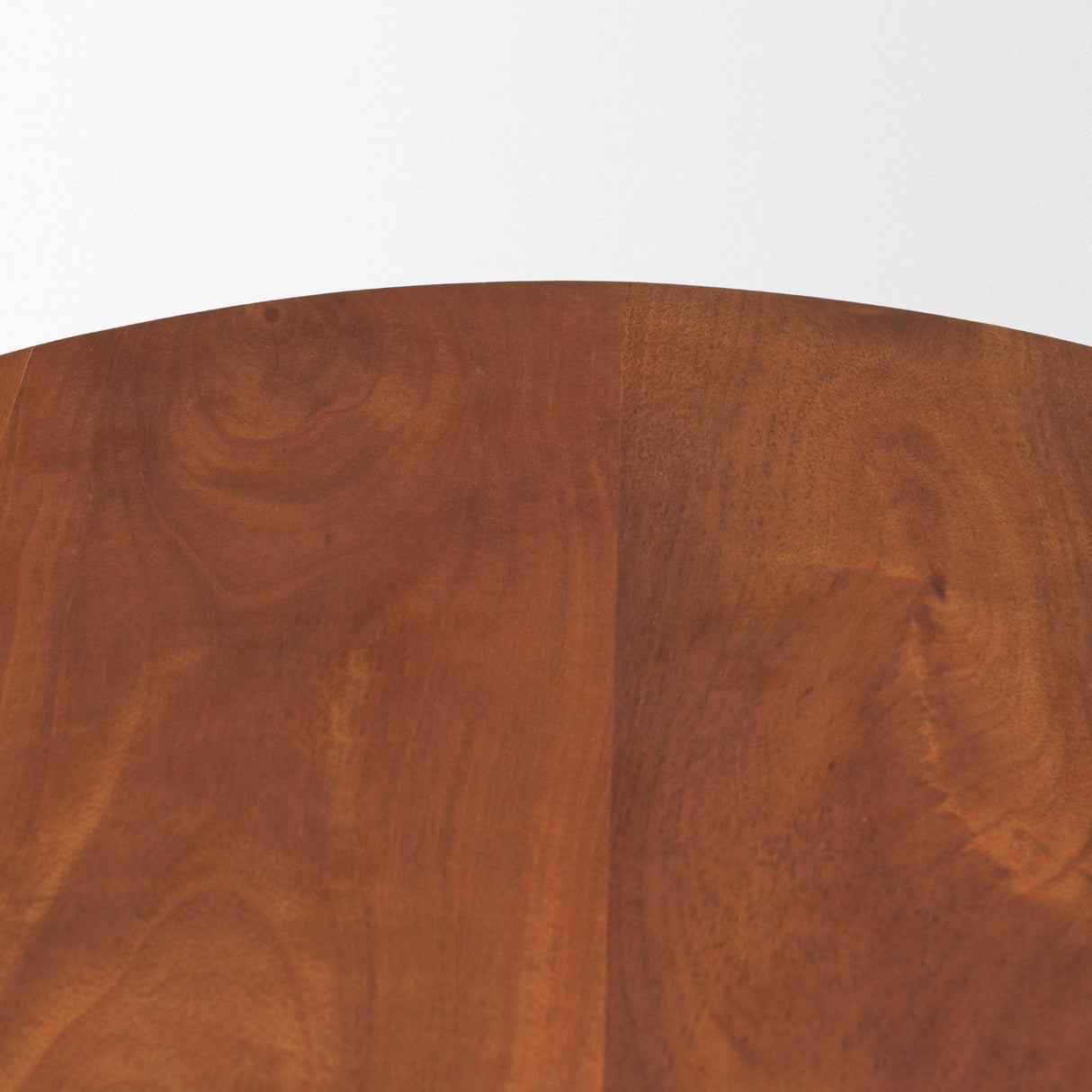 Mora Medium Brown Wood 3-Legged Accent Table by Mercana at Eve Furniture