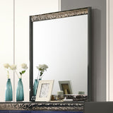 Morcote Ash Gray/Indigo Blue Mirror by Furniture of America at Eve Furniture