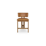 Morel Brown Counter Stool Leather by Moe's Home at Eve Furniture