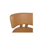 Morel Brown Counter Stool Leather by Moe's Home at Eve Furniture