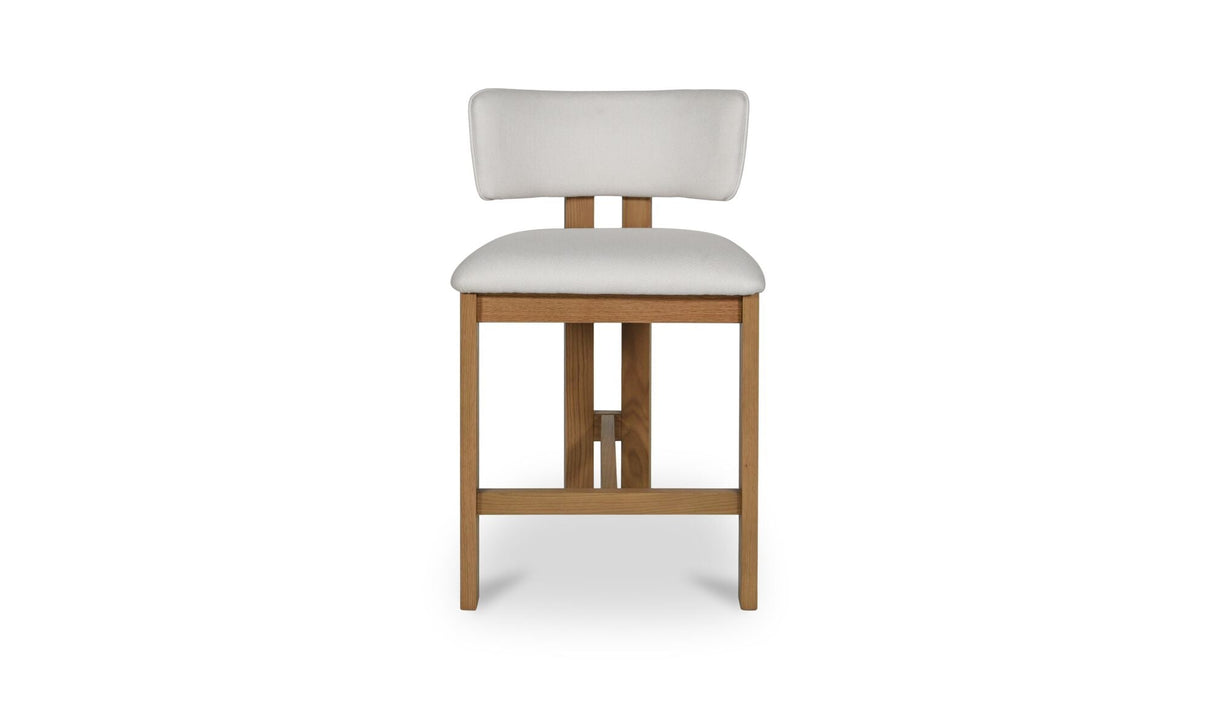 Morel Counter Stool Cream by Moe's Home at Eve Furniture