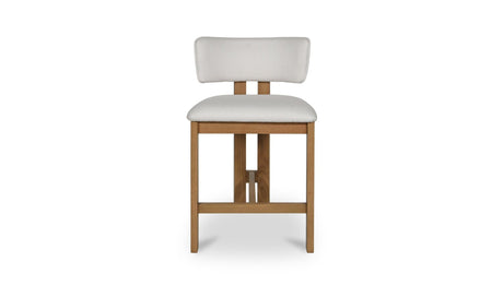 Morel Counter Stool Cream by Moe's Home at Eve Furniture