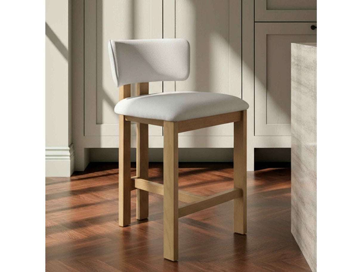 Morel Cream Counter Stool