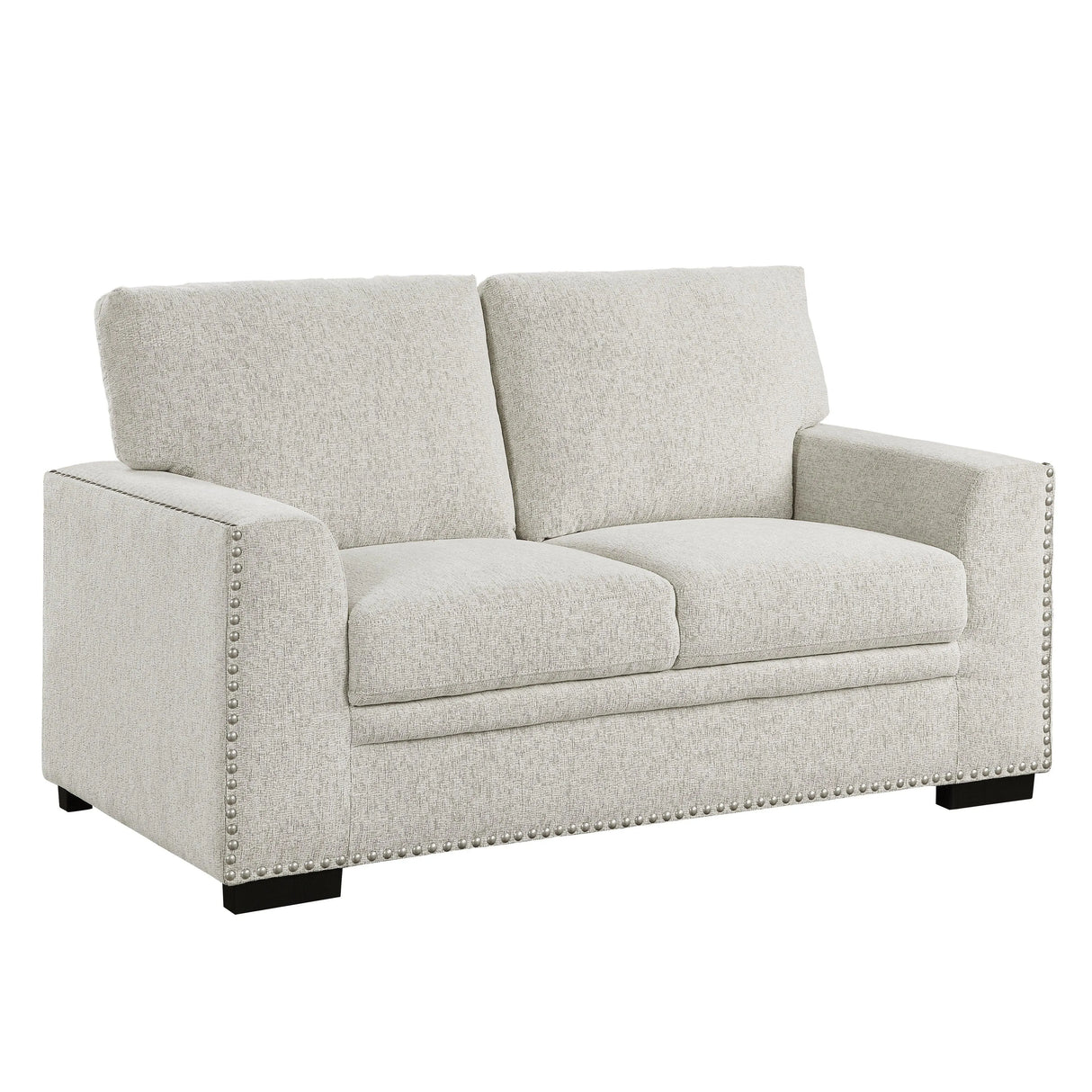 Morelia Beige Loveseat by Homelegance at Eve Furniture