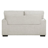 Morelia Beige Loveseat by Homelegance at Eve Furniture