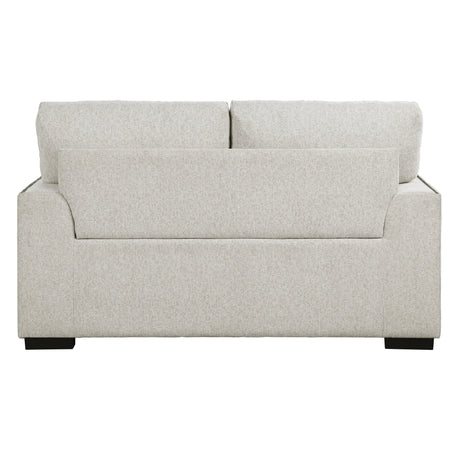 Morelia Beige Loveseat by Homelegance at Eve Furniture