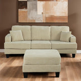 Moretaine Beige Sofa by Furniture of America at Eve Furniture