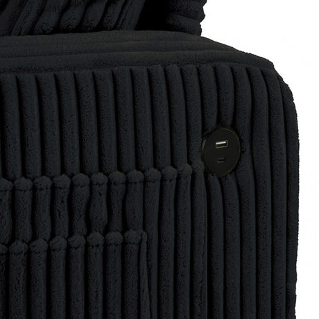 Moretaine Black Sofa by Furniture of America at Eve Furniture