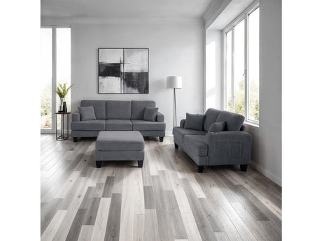 Moretaine Gray Sofa & Loveseat by Furniture of America at Eve Furniture