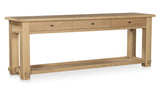 Morey Console Table Natural by Moe's Home at Eve Furniture