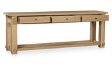 Morey Console Table Natural by Moe's Home at Eve Furniture