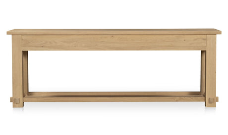 Morey Console Table Natural by Moe's Home at Eve Furniture