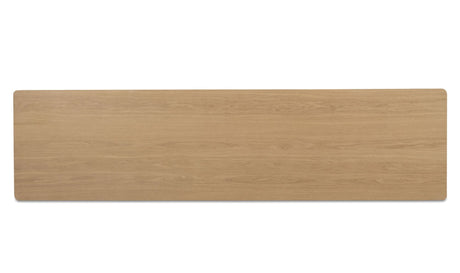 Morey Console Table Natural by Moe's Home at Eve Furniture