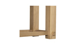 Morey Console Table Natural by Moe's Home at Eve Furniture
