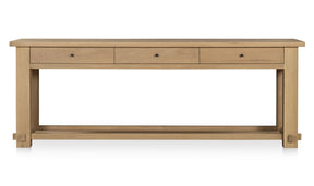 Morey Console Table Natural by Moe's Home at Eve Furniture