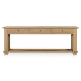 Morey Natural Console Table by Moe's Home at Eve Furniture