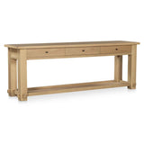 Morey Natural Console Table by Moe's Home at Eve Furniture