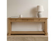 Morey Natural Console Table by Moe's Home at Eve Furniture