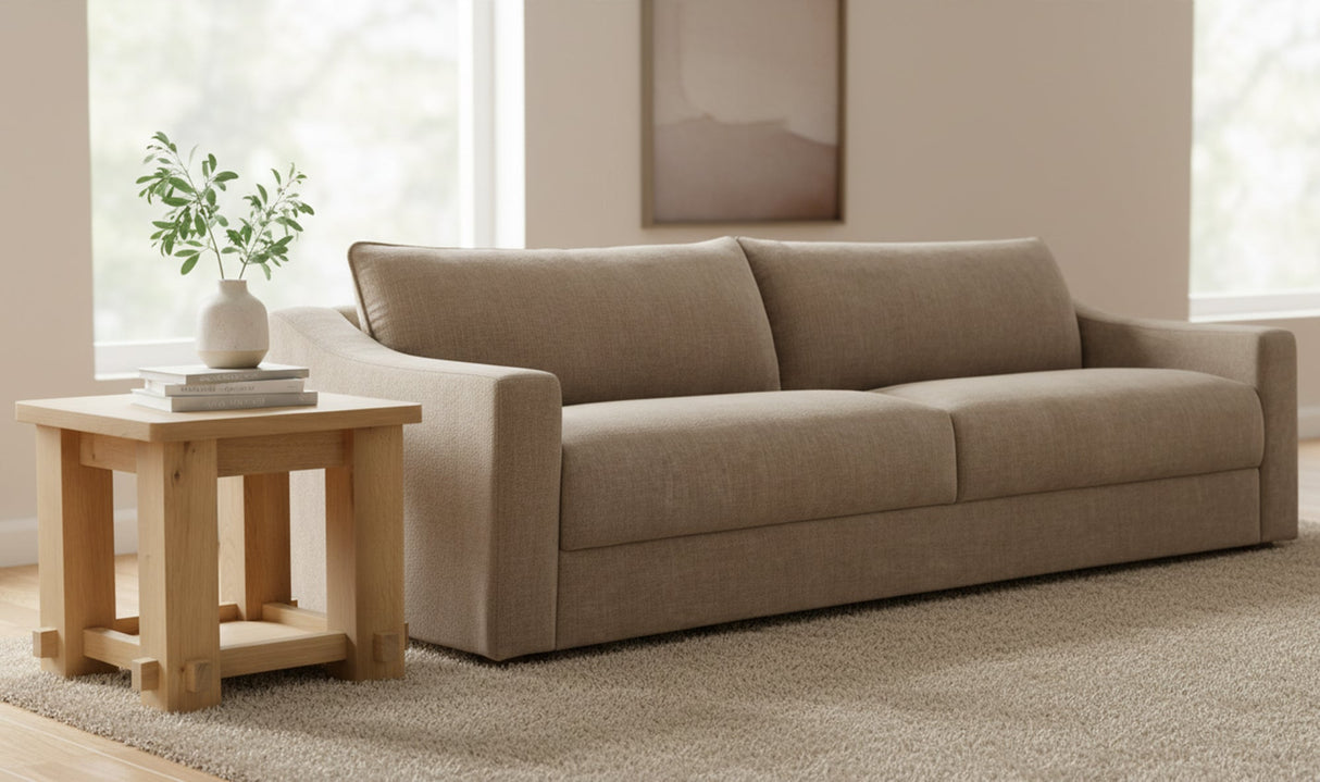 Morey Side Table Natural by Moe's Home at Eve Furniture