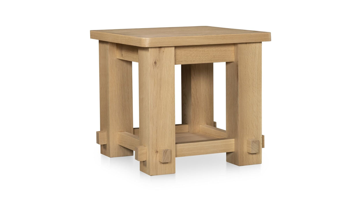 Morey Side Table Natural by Moe's Home at Eve Furniture