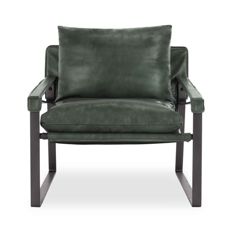 Morgan Accent Chair - Forest Green by Classic Home at Eve Furniture