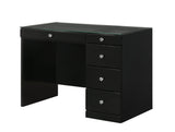 Morgan Black Vanity Set w/LED Mirror