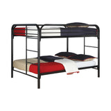 Morgan Black Full over Full Bunk Bed