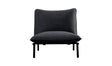 Morgan Outdoor Accent Chair Speckled Charcoal by Moe's Home at Eve Furniture