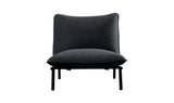 Morgan Outdoor Accent Chair Speckled Charcoal by Moe's Home at Eve Furniture