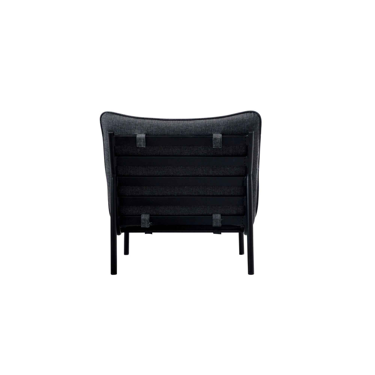 Morgan Speckled Charcoal Outdoor Accent Chair by Moe's Home at Eve Furniture