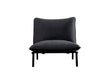 Morgan Speckled Charcoal Outdoor Accent Chair by Moe's Home at Eve Furniture