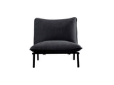Morgan Speckled Charcoal Outdoor Accent Chair by Moe's Home at Eve Furniture