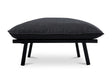 Morgan Speckled Charcoal Outdoor Ottoman by Moe's Home at Eve Furniture