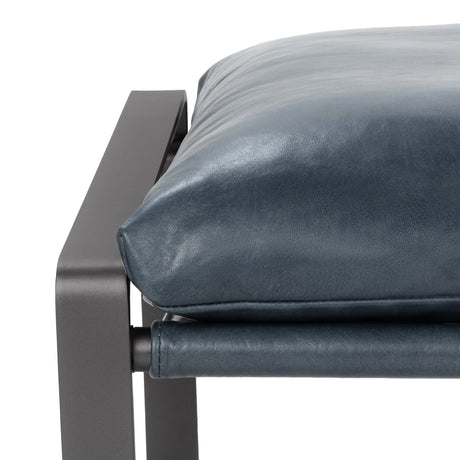 Morgan Ocean Blue Stool by Classic Home at Eve Furniture