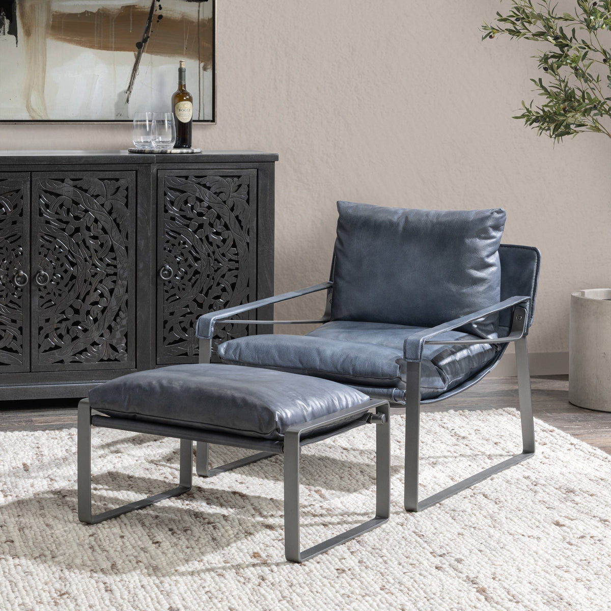 Morgan Stool by Classic Home at Eve Furniture