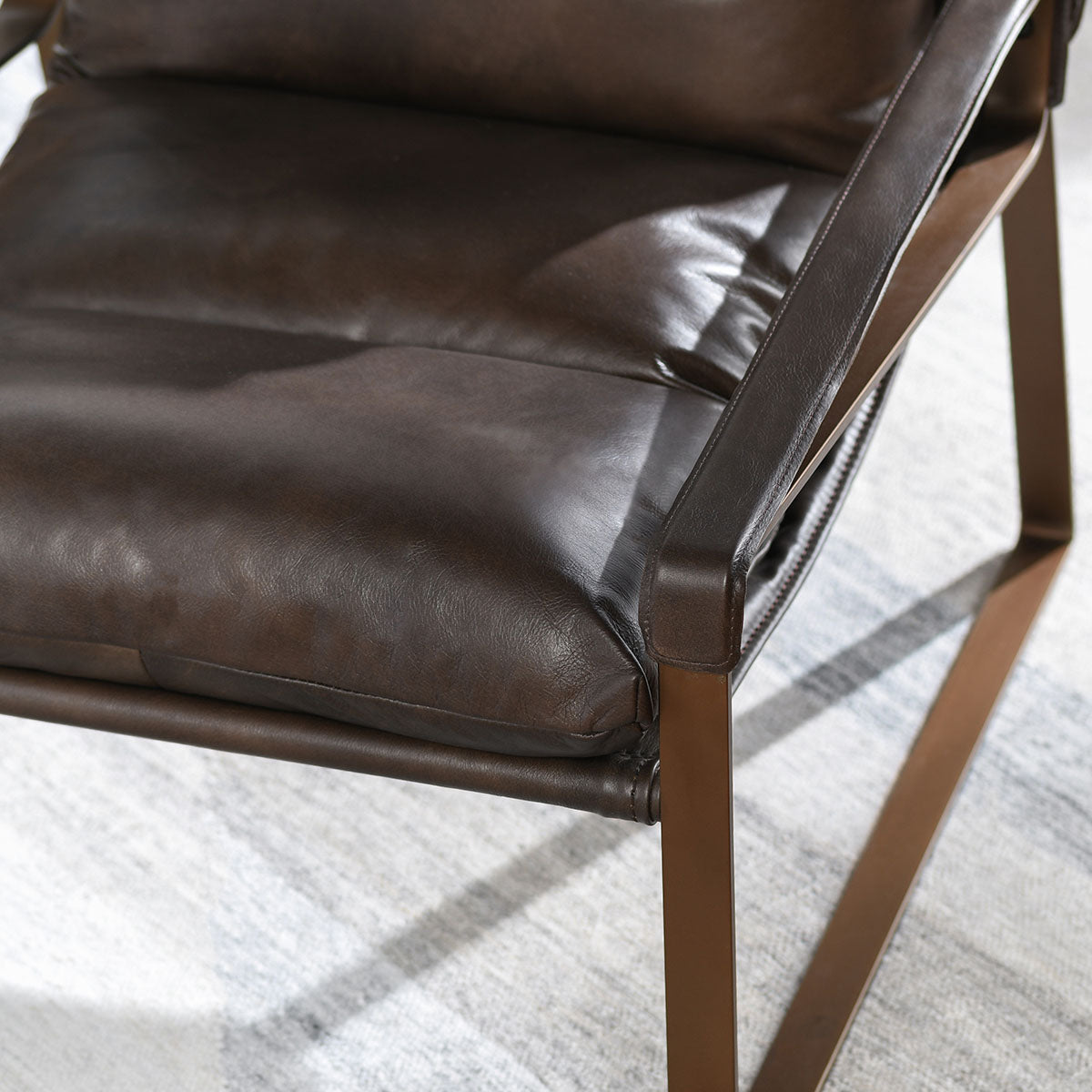 Morgan Truffle Brown Accent Chair by Classic Home at Eve Furniture
