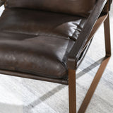 Morgan Truffle Brown Accent Chair by Classic Home at Eve Furniture