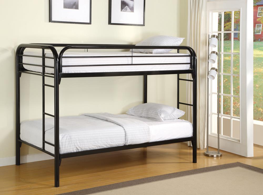 Morgan Black Twin over Twin Bunk Bed