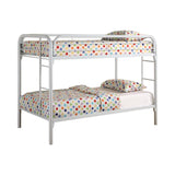 Morgan White Twin over Twin Bunk Bed