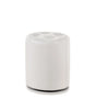 Morgan White Round Swivel Stool by Crown Mark at Eve Furniture
