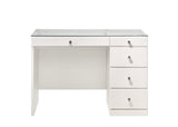 Morgan White Vanity Set w/LED Mirror