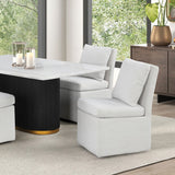 Morges Black/White 5-Piece Dining Room Set