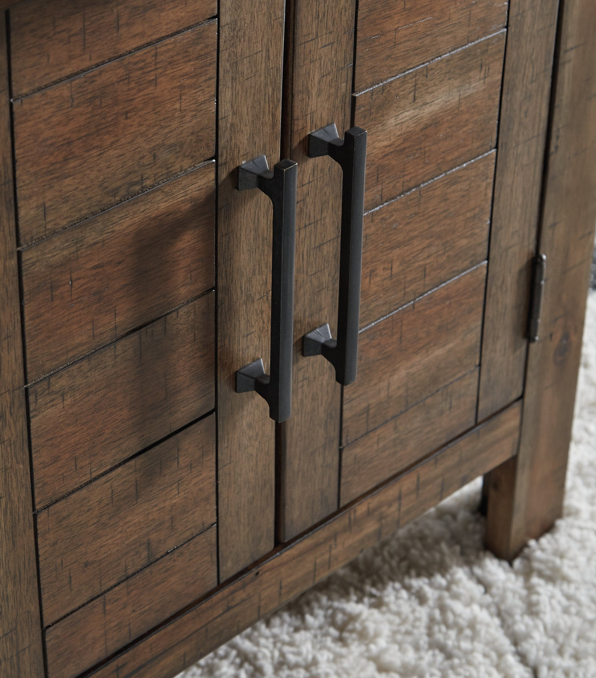 Moriville Coffee Table with 2 End Tables in Grayish Brown by Ashley at Eve Furniture
