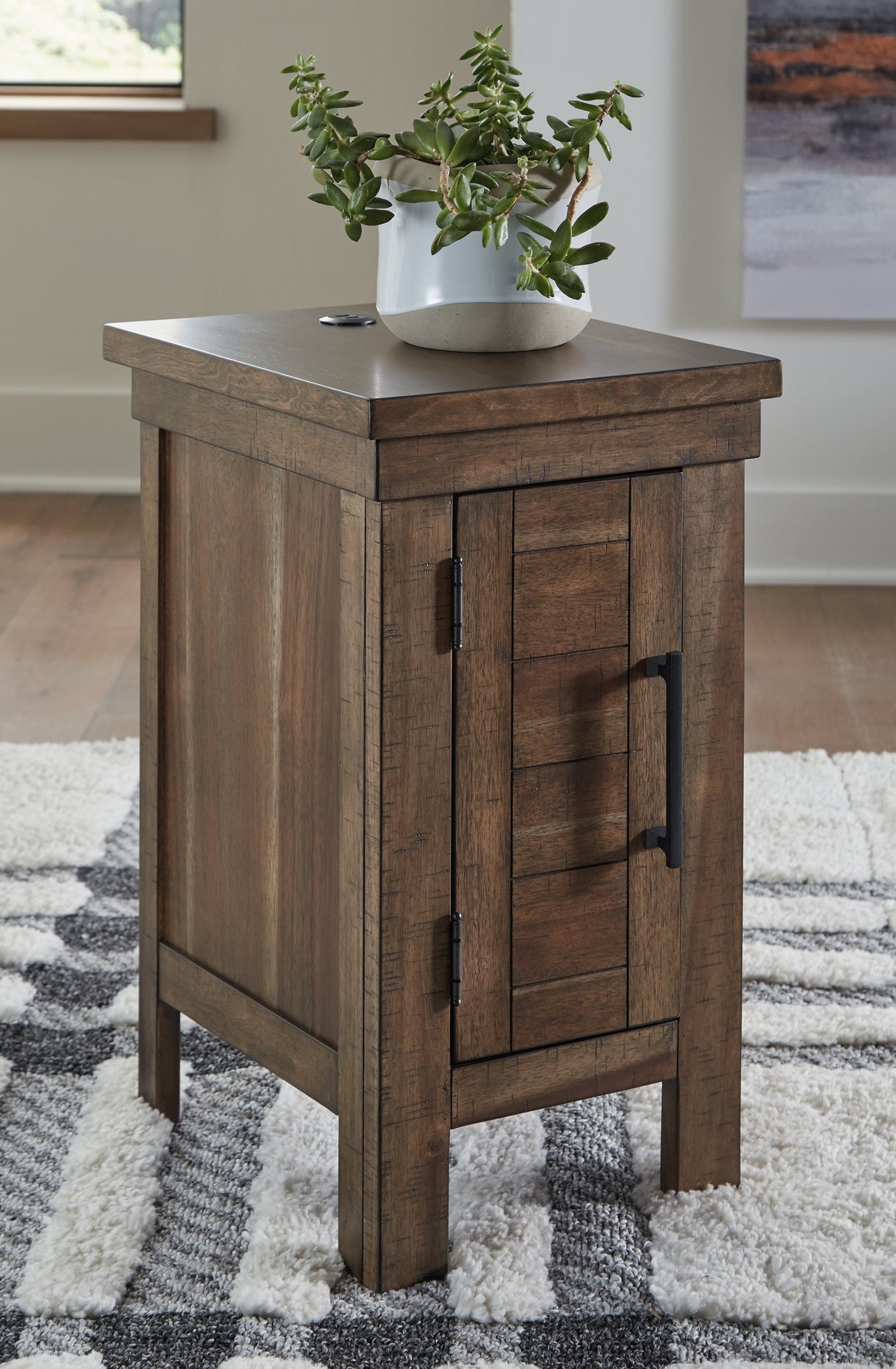 Moriville Coffee Table with 2 End Tables in Grayish Brown by Ashley at Eve Furniture