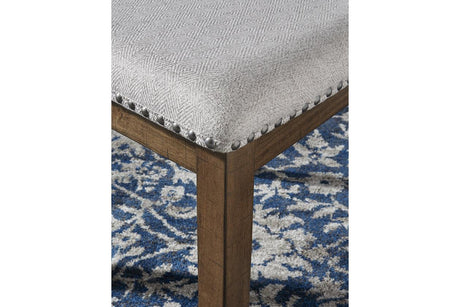 Moriville Grayish Brown Dining Chair, Set of 2 by Ashley at Eve Furniture