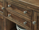 Moriville Grayish Brown Dining Server by Ashley at Eve Furniture