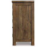 Moriville Grayish Brown Dining Server by Ashley at Eve Furniture