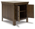 Moriville Grayish Brown End Table by Ashley at Eve Furniture