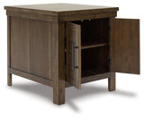 Moriville Grayish Brown End Table by Ashley at Eve Furniture